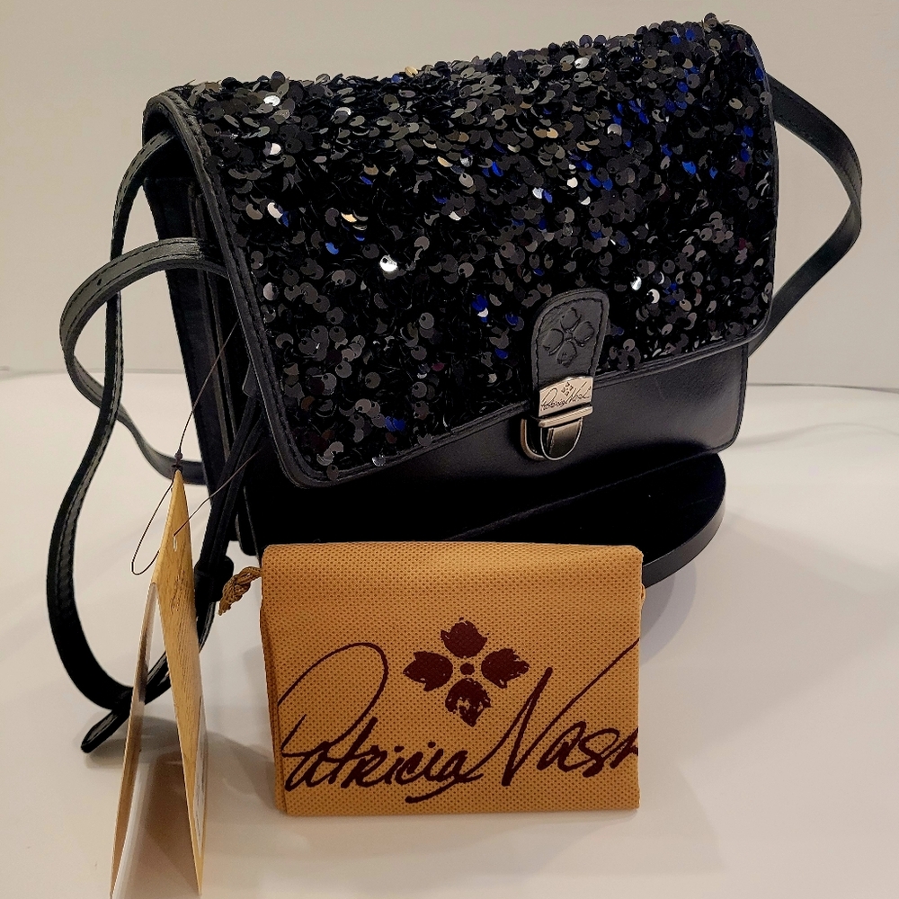 Patricia Nash Laurentina Sequin Clutch/Crossbody - Picture 3 of 3